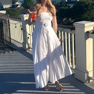 A New Day belted midi dress